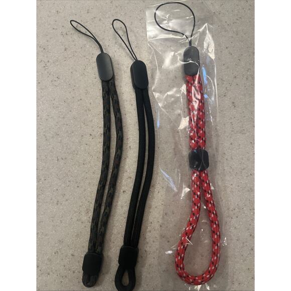 Wrist Lanyard Tether For Cell Phones & Small Devices - 3 Pack - Picture 1 of 6